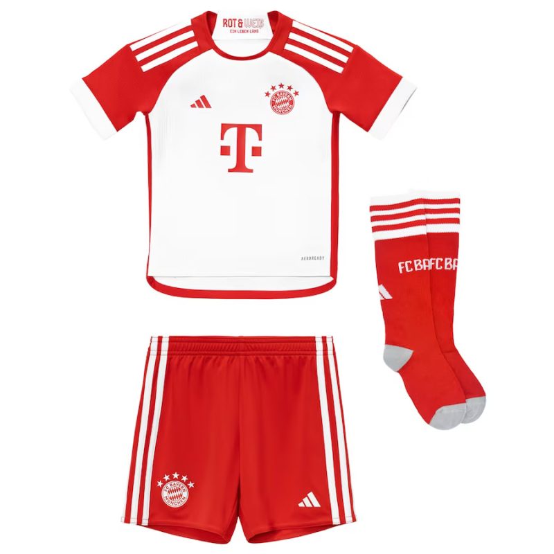 23/24 Kids Bayern Munich Home Kit