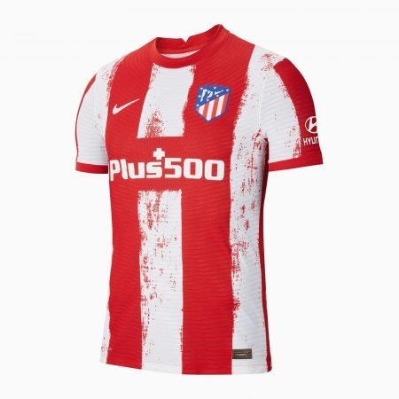 21/22 Atletico Madrid Home Kit Front Image
