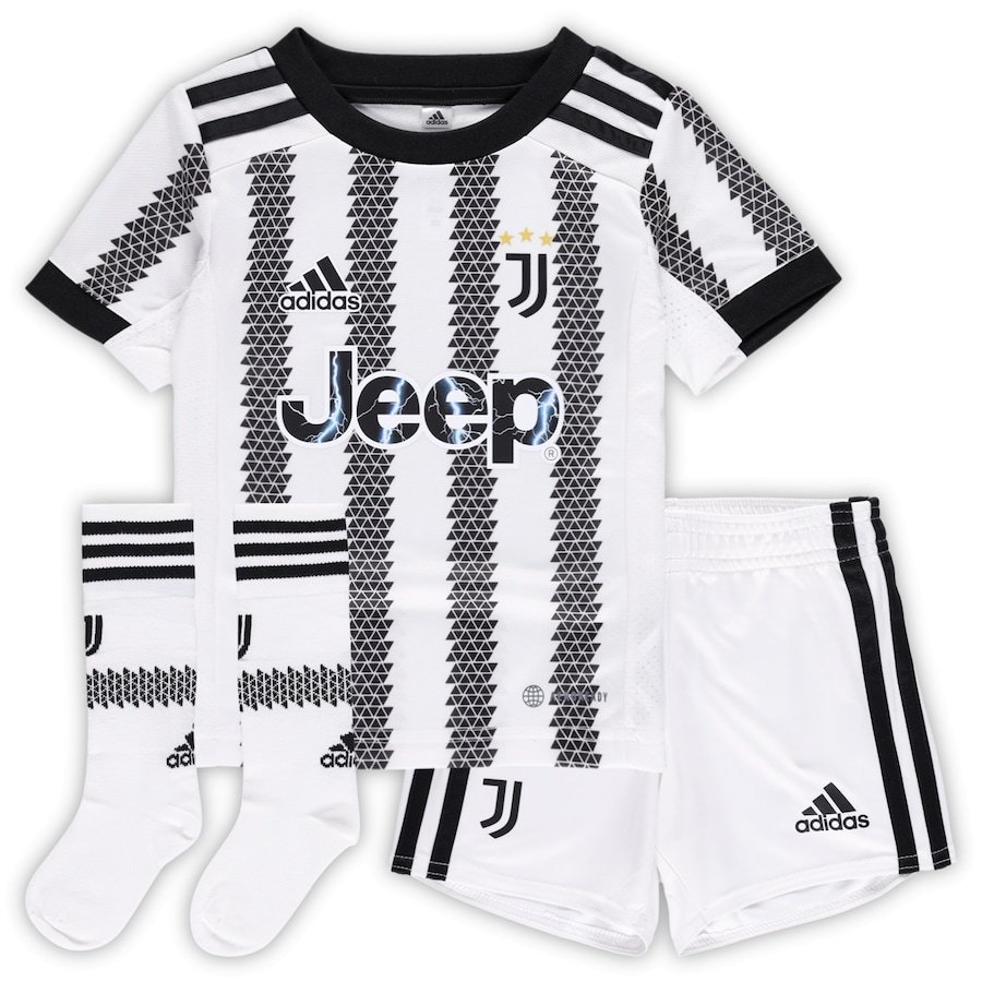22/23 Kids Juventus Home Kit