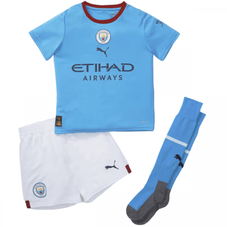 22/23 Kids Manchester City Home Kit