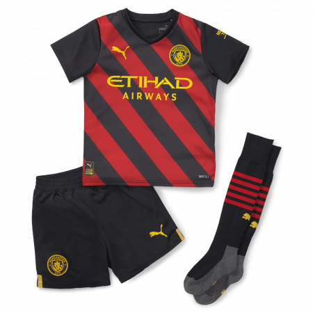 22/23 Kids Manchester City Away Kit