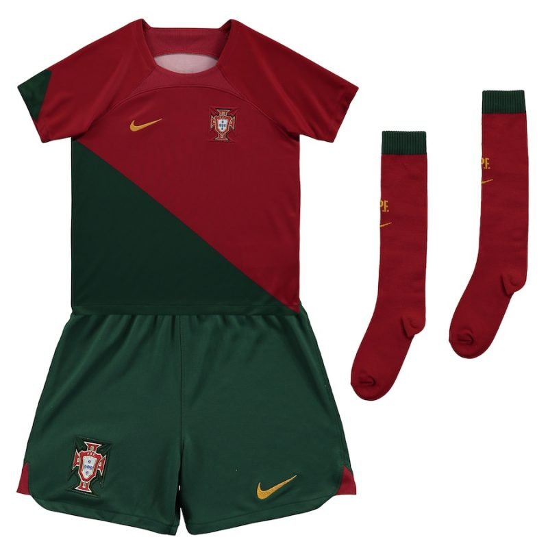 22/23 Kids Portugal Home Kit