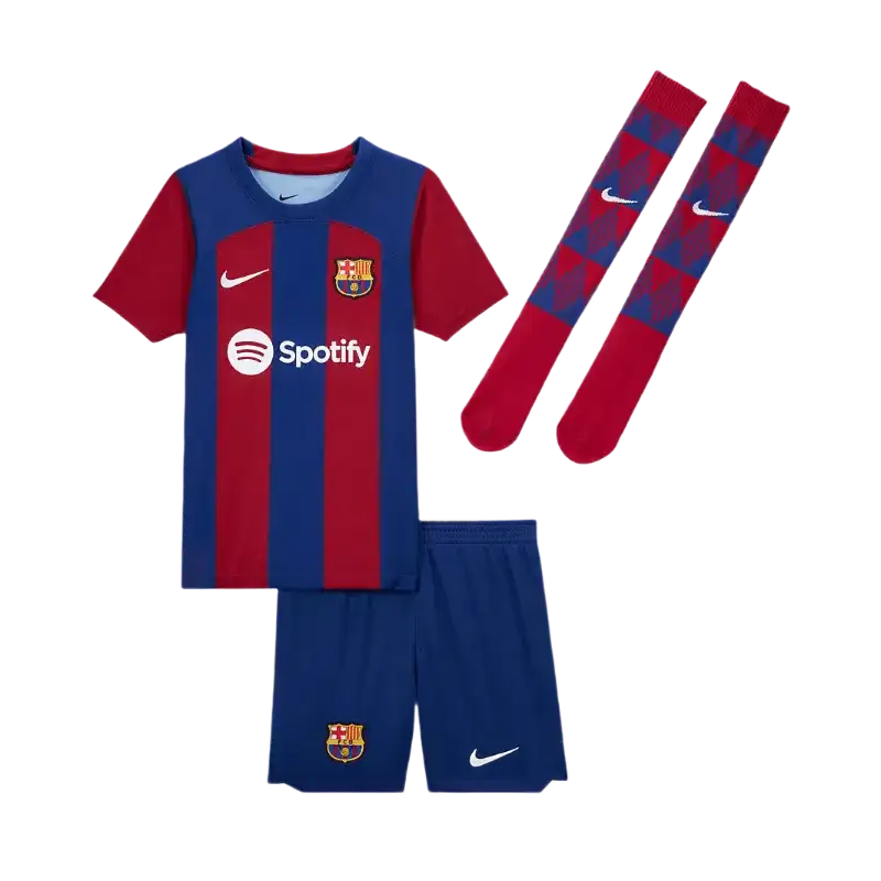 23/24 Kids Barcelona Home Kit