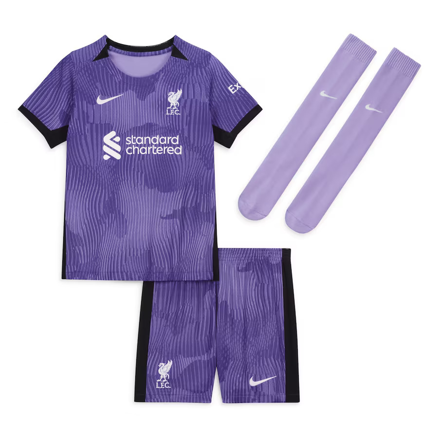 23/24 Kids Liverpool Third Kit