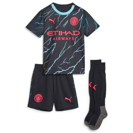 23/24 Kids Manchester City Third Kit