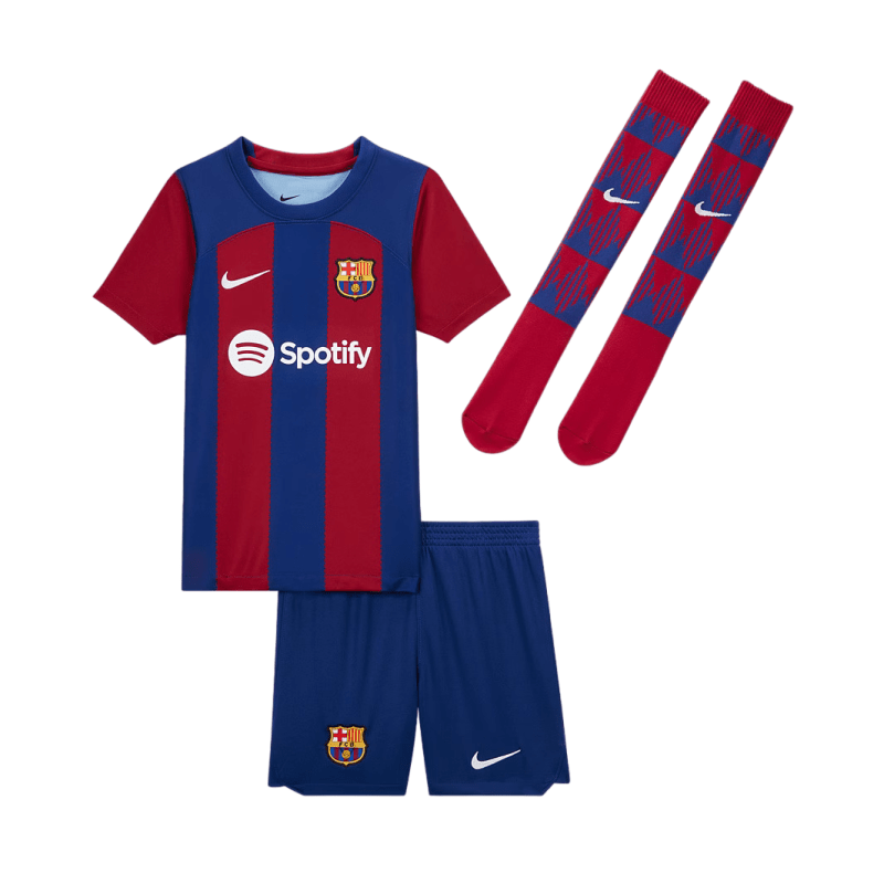 23/24 Kids Barcelona Home Kit
