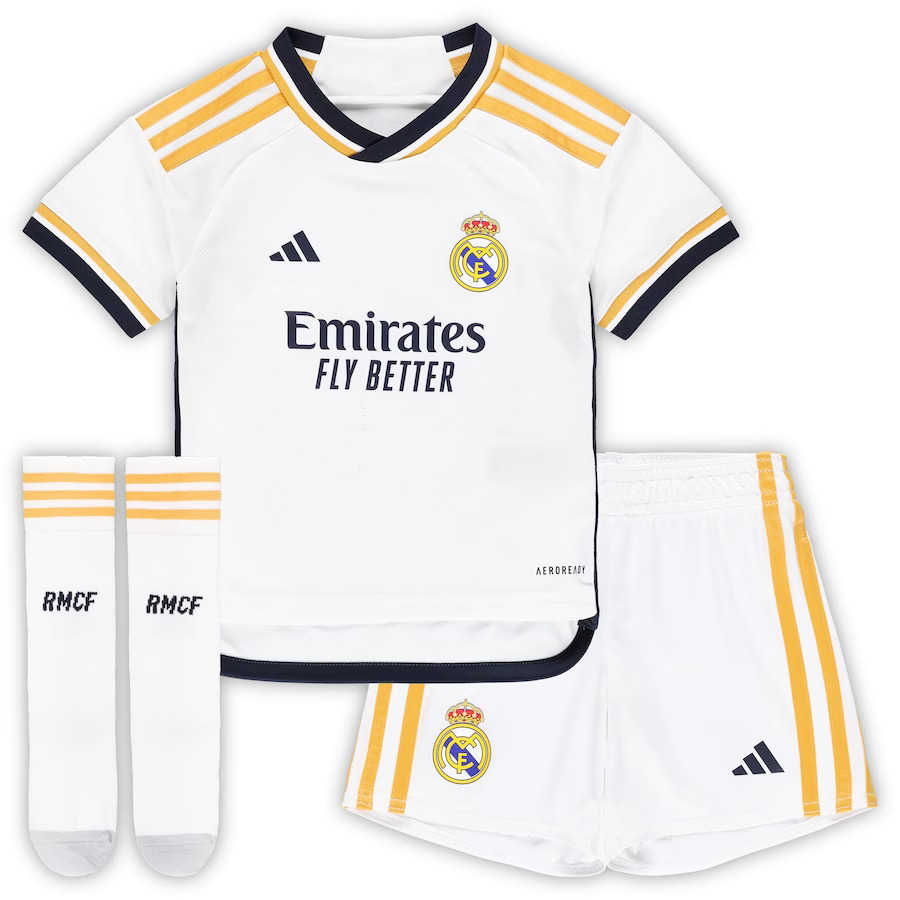 23/24 Niños Real Madrid Home Kit
