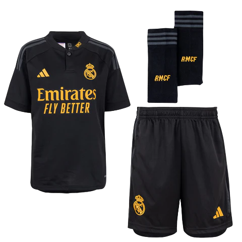 23/24 Kids Real Madrid Third Kit