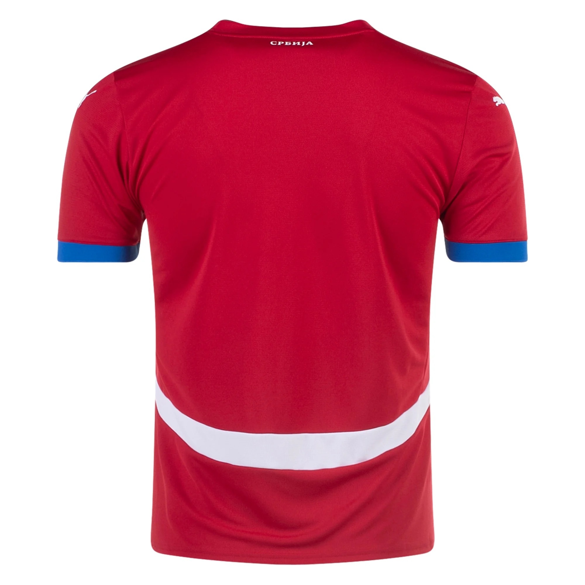 24/25 Serbia Home Jersey Back