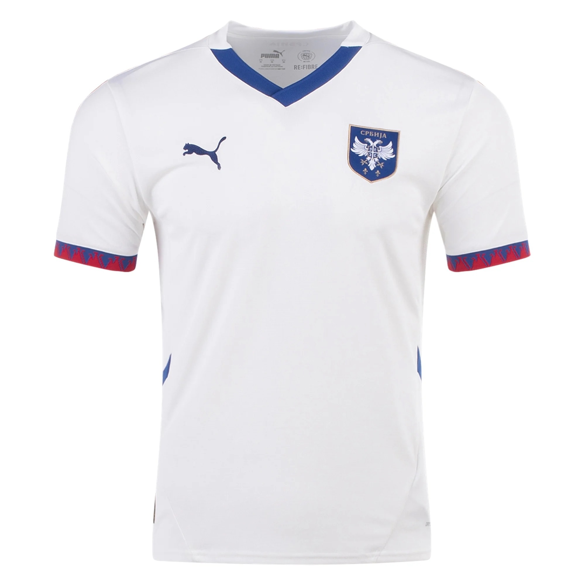 24/25 Serbia Away Jersey Front