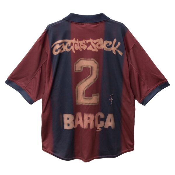 24/25 Barcelona x Cactus Jack Retro Jersey Back