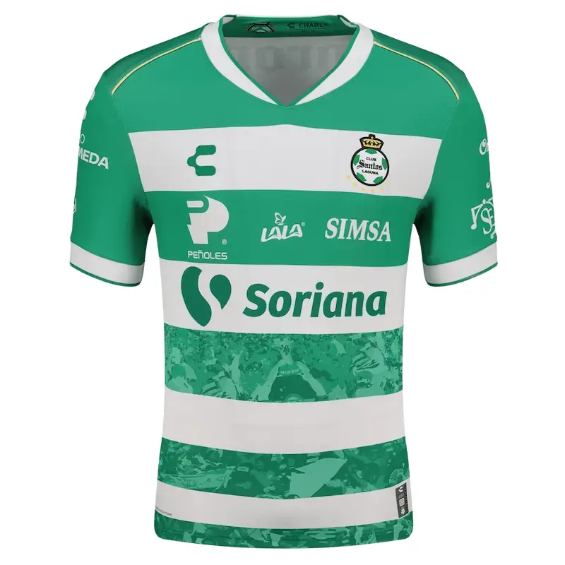 25/26 Santos Home Jersey Front