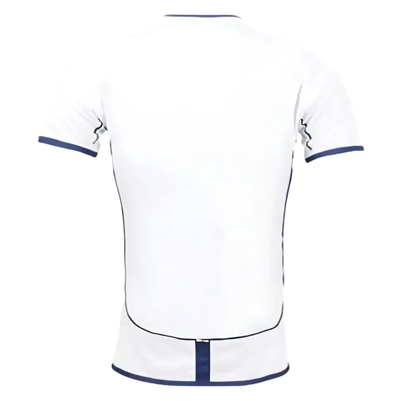 2002 England Home Retro Jersey Back