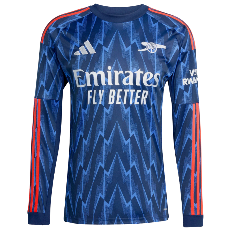 25/26 Arsenal Away Long Sleeve Jersey Front