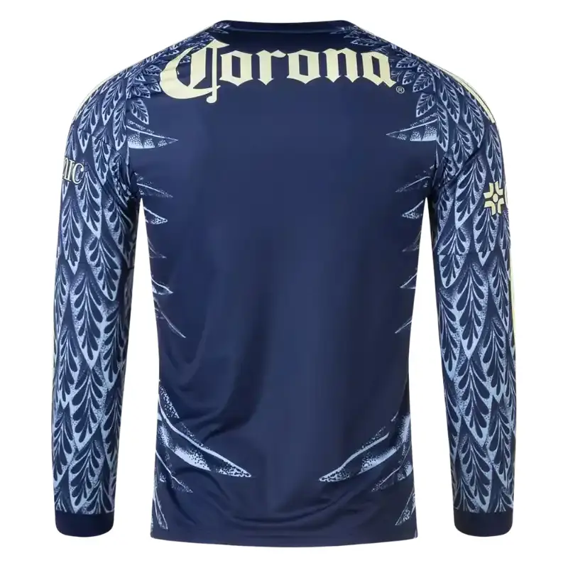 25/26 Club America Away Long Sleeve Jersey Back