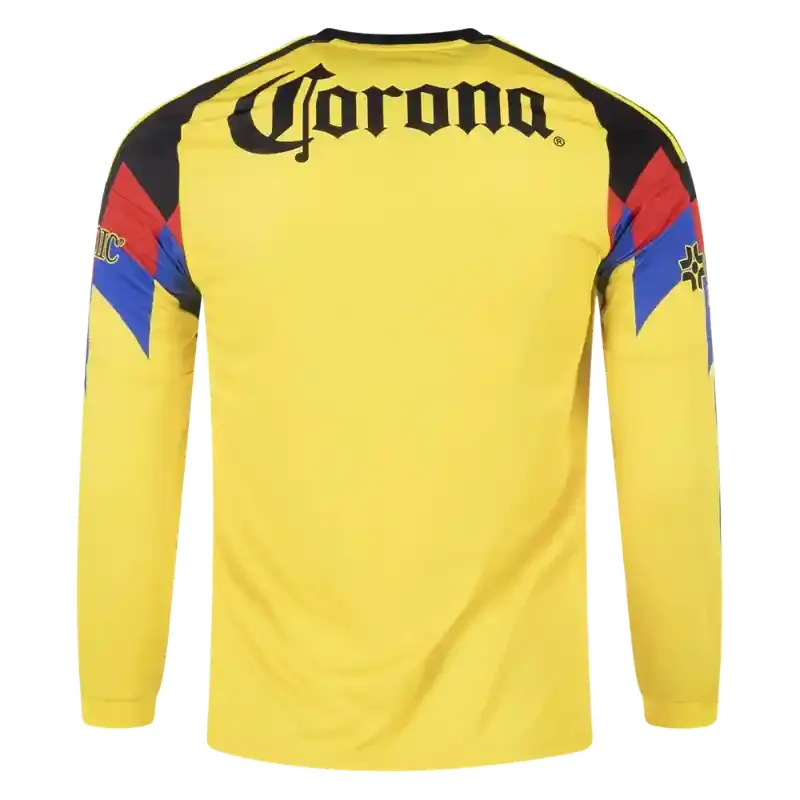 25/26 Club America Home Long Sleeve Jersey Back