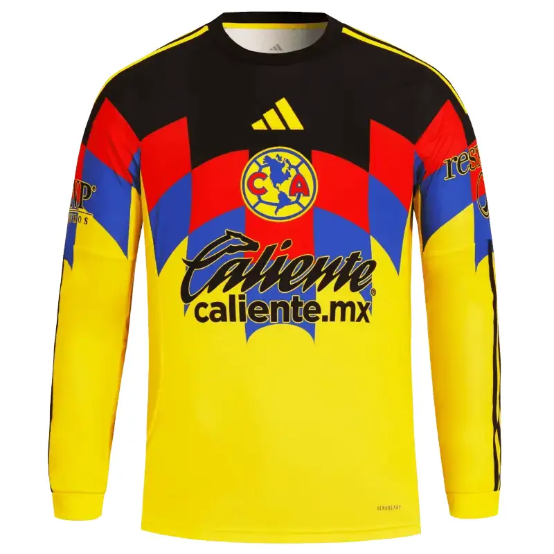 25/26 Club America Home Long Sleeve Jersey Front