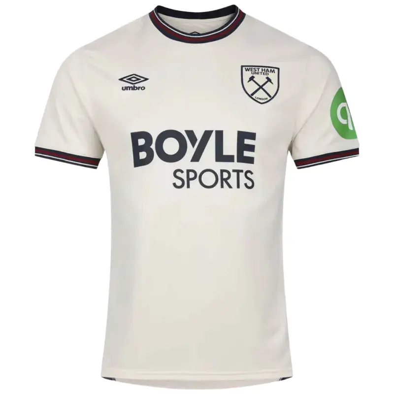 West Ham 25/26 Away Jersey Front