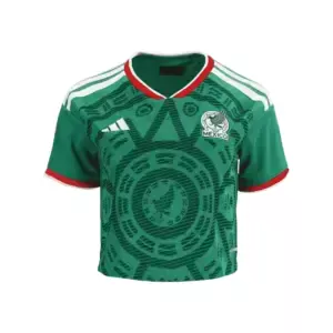 2026 Mexico Crop Top Home Jersey Front
