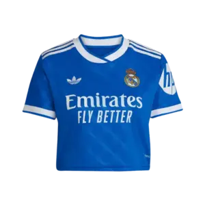 25/26 Real Madrid Crop Top Third Jersey Front