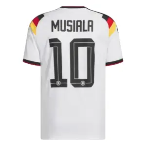 Jamal Musiala 2026 Germany Home Jersey Back