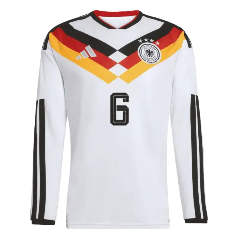 Joshua Kimmich 2026 Germany Long Sleeve Home Jersey Front