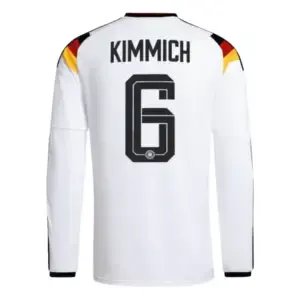 Joshua Kimmich 2026 Germany Long Sleeve Home Jersey Back