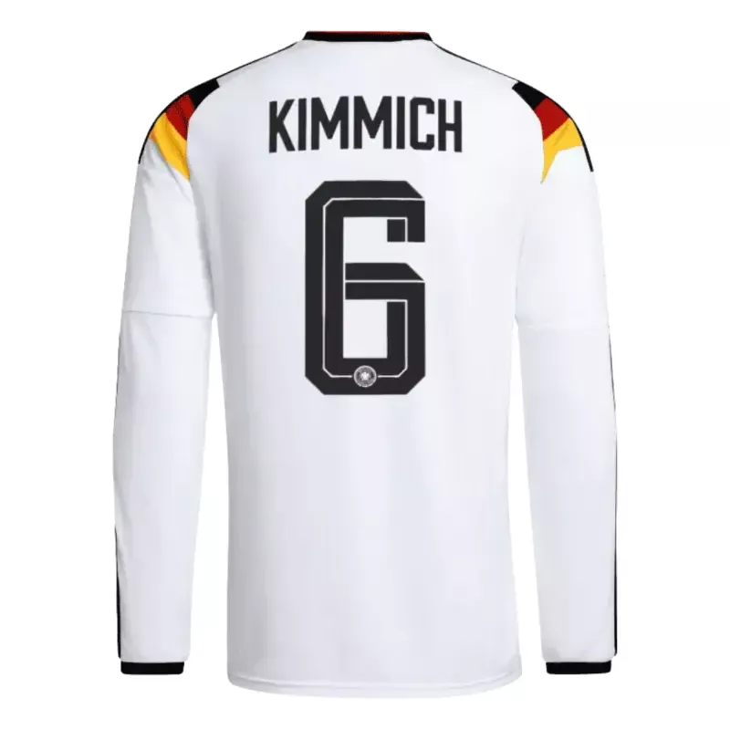 Joshua Kimmich 2026 Germany Long Sleeve Home Jersey Back