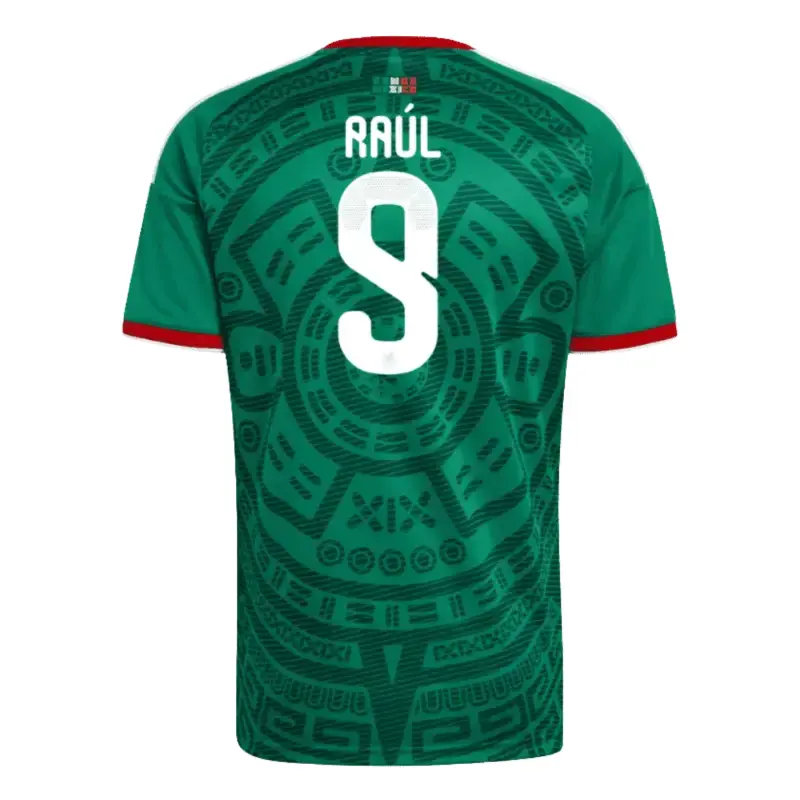 Raul Jimenez 2026 Mexico Home Jersey Back