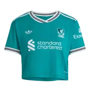 25/26 Liverpool Crop Top Third Jersey