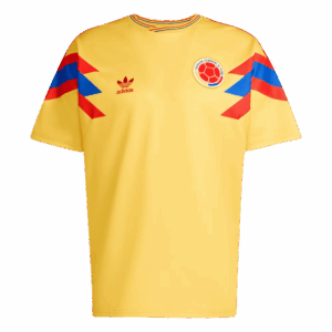 1990 Colombia Away Retro Jersey Front