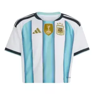 2026 Argentina Crop Top Home Jersey front