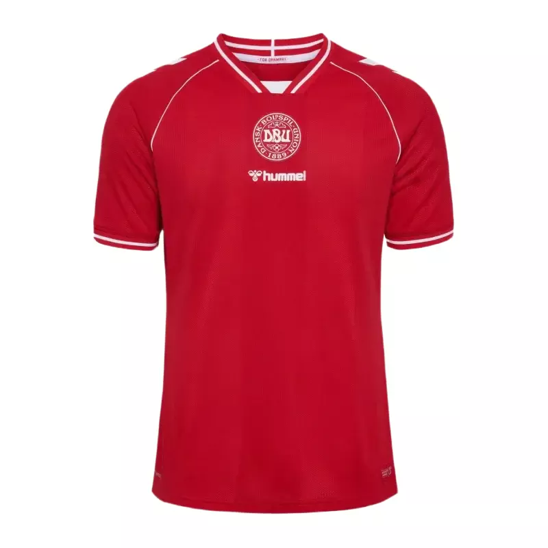 2026 Denmark Home Jersey Front