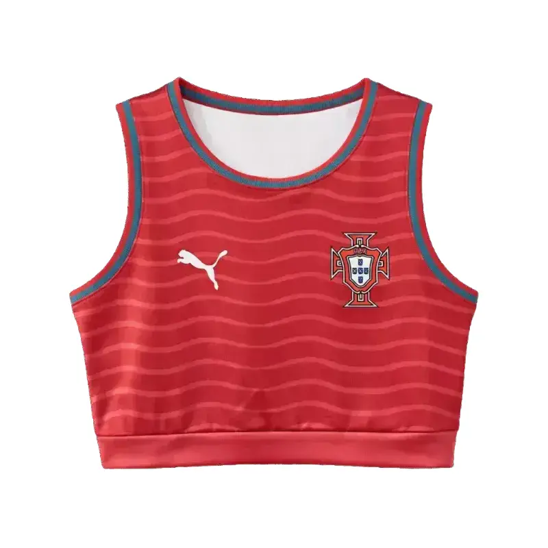 2026 Portugal's Special Edition Crop Top Jersey Front