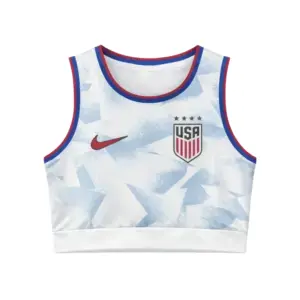 25/26 USMNT Crop Top Home Jersey