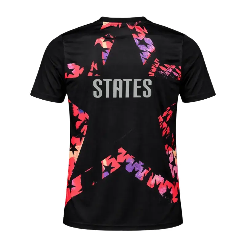 2026 USMNT Black Goalkeeper Jersey Back