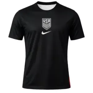 2026 USMNT Black Goalkeeper Jersey Front