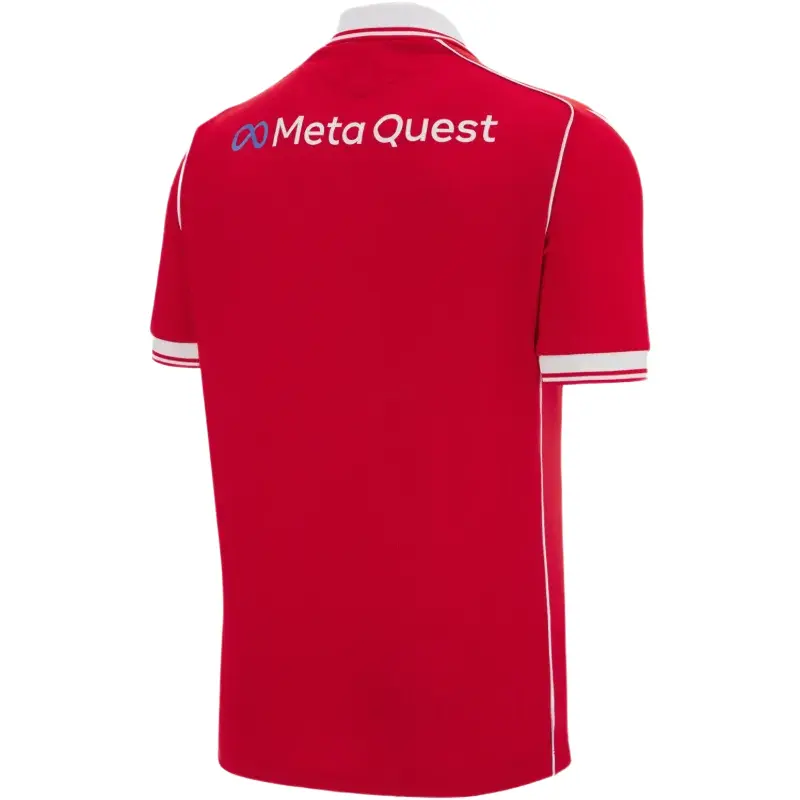 25/26 Wrexham AFC Home Jersey Back