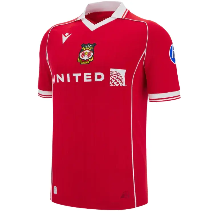 25/26 Wrexham AFC Home Jersey Front