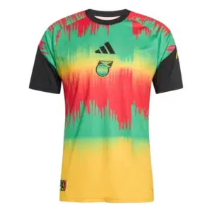 26/27 Jamaica Bob Marley Pre-Match Jersey Front