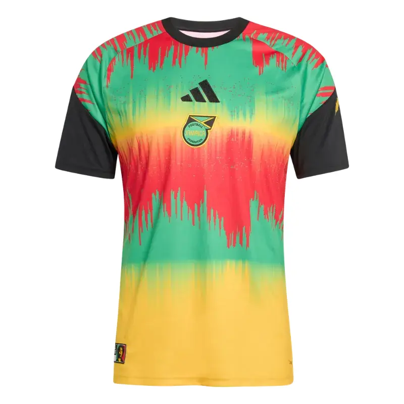 26/27 Jamaica Bob Marley Pre-Match Jersey Front