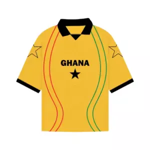 2026 Ghana Yellow Heritage Jersey