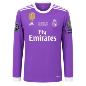 2016 Real Madrid Away Retro Jersey Jersey Front