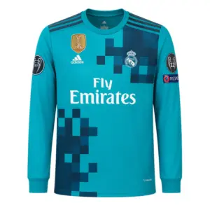 2017 Real Madrid Third Retro Jersey Jersey Front