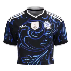 2026 Argentina Crop Top Away Jersey Front