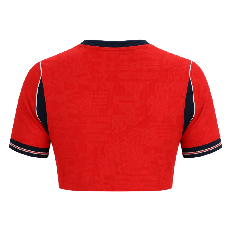 2026 England Crop Top Away Jersey Back