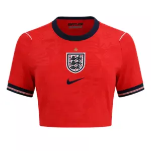 2026 England Crop Top Away Jersey Front