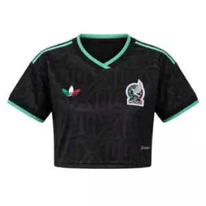 2026 Mexico Crop Top Third Jersey Front