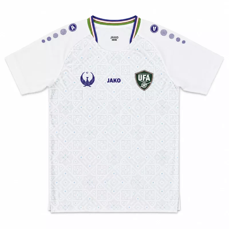 26:27 Uzbekistan Away Jersey Front