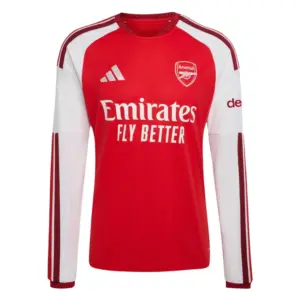 26_27 Arsenal Long Sleeve Home Jersey Front